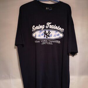 New York Yankees Spring Training Men's Size XXL Short Sleeve Navy T-shirt